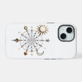 Celestial Balance Phone Case iPhone 15 Hülle (Rückseite (Horizontal))