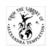 Celestial Ballerinas Dancing on World #2 Book Permastempel (Design)