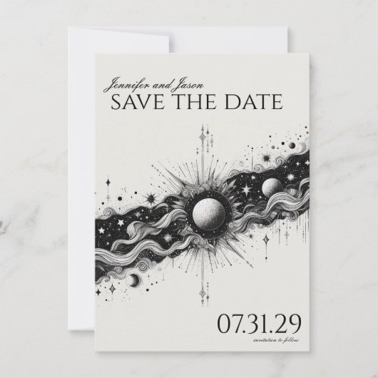 Celestial Band Save The Date (Vorderseite)