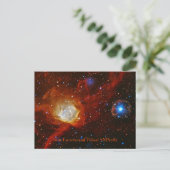 Celestial Bauble - Nebula N90 und Pulsar SXP1062 Postkarte (Stehend Vorderseite)