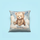 Celestial Bear Boys Personalisiertes Kinderzimmer Kissen
