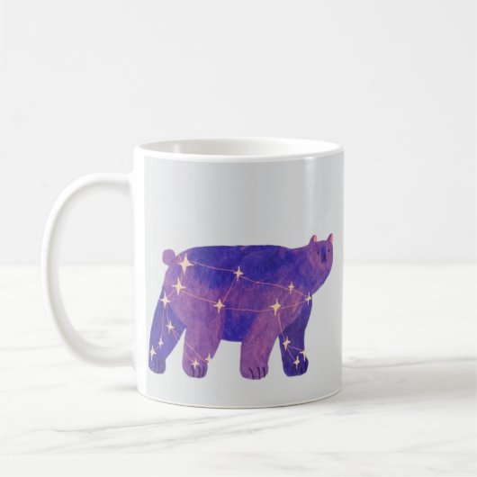 Celestial Bear Whimsical Mug Kaffeetasse (Links)