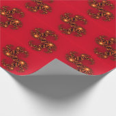 Celestial Beauty in Vivid 3D Kosmische Kunst Geschenkpapier (Ecke)