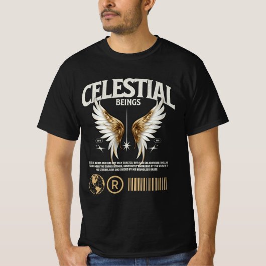 Celestial Beings Graphic T - Shirt (Vorderseite)