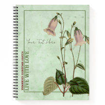 Celestial Bells: Hanabusaya asiatica Notebook