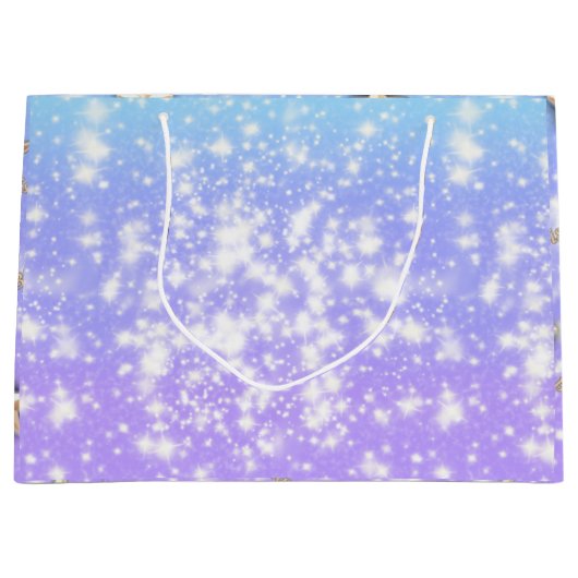 Celestial Birthday Geschenktasche | Starry Night D Große Geschenktüte (Vorderseite)