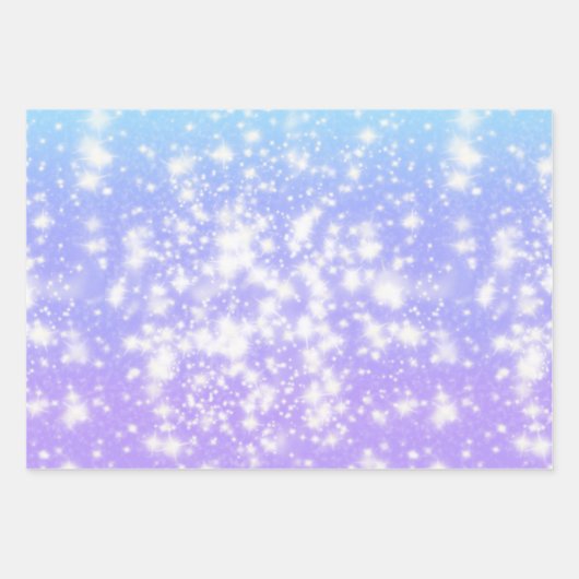 Celestial Birthday Geschenkwrap | Starry Night Pap Geschenkpapier Set (Vorderseite 2)