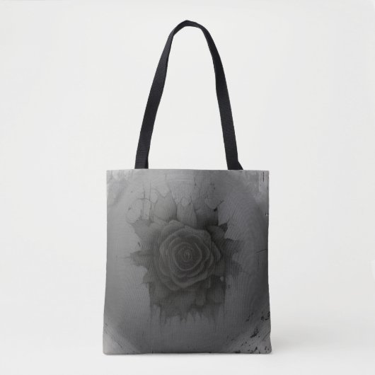 Celestial Black Rose Tasche (Vorderseite)