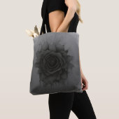 Celestial Black Rose Tasche (Von Nahem)