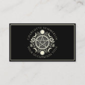 Celestial Black Visitenkarte (Vorderseite)