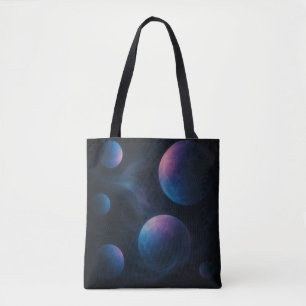 Celestial Bloom - ätherisch kosmische Blüte Tasche