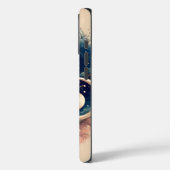 "Celestial Bloom - Mystic Floral Moon Art" Case-Mate iPhone Hülle (Rückseite / Links)