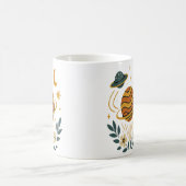 Celestial Bloom - Vintager Kosmos Kaffeetasse (Mittel)