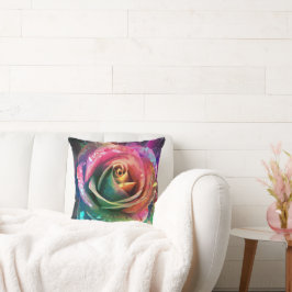 Celestial Blossom: Alien Rose Kissen