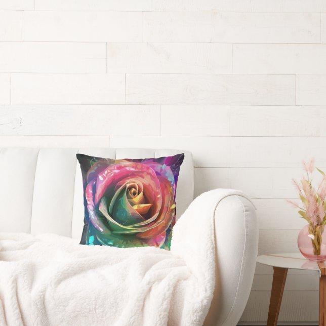 Celestial Blossom: Alien Rose Kissen (Liege)