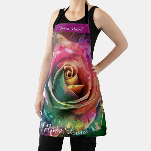 Celestial Blossom: Alien Rose Schürze (InSitu)