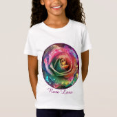 Celestial Blossom: Alien Rose T-Shirt (Vorderseite)