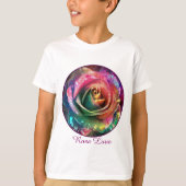 Celestial Blossom: Alien Rose T-Shirt (Vorderseite)