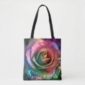 Celestial Blossom: Alien Rose Tasche (Vorderseite)