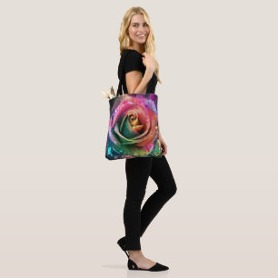 Celestial Blossom: Alien Rose Tasche