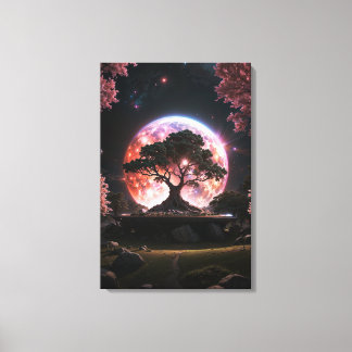 "Celestial Blossom" Leinwanddruck