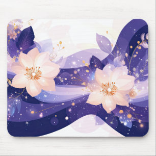 Celestial Blossom Symphony Mousepad