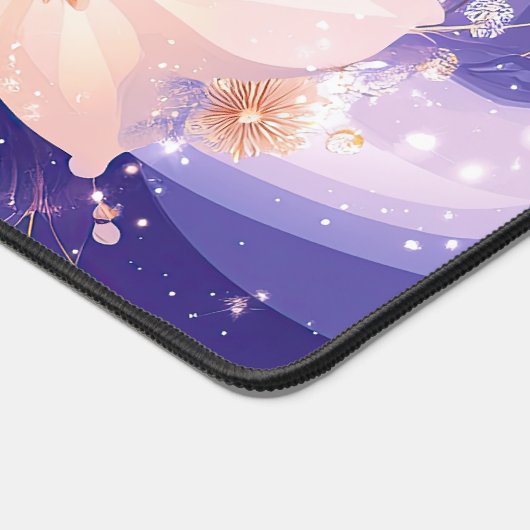 Celestial Blossom Symphony Schreibtischunterlage (Ecke)