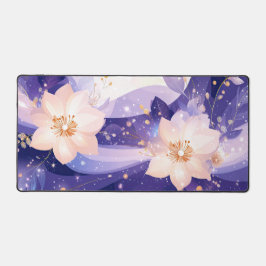 Celestial Blossom Symphony Schreibtischunterlage