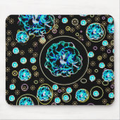 Celestial Blue Mouse Pad Mousepad (Vorne)