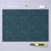 Celestial Blue und White Starry Night Seidenpapier (Handwerk)