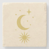 Celestial Blush Steinuntersetzer (Vorderseite)