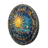 Celestial Bodies Dartboard Dartscheibe (Vorderseite rechts)