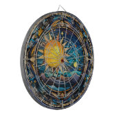 Celestial Bodies Dartboard Dartscheibe (Vorderseite Links)