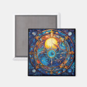 Celestial Bodies Magnet (Vorderseite/Rückseite)
