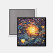 Celestial Bodies Magnet (Vorderseite/Rückseite)