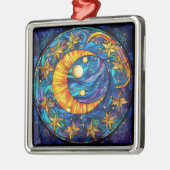 Celestial Bodies Ornament Aus Metall (Links)