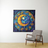 Celestial Bodies Tapestry Wandteppich (Beispiel)