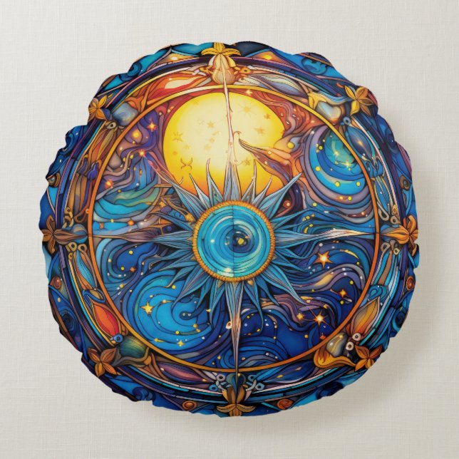 Celestial Bodies Throw Kissen (Vorderseite)