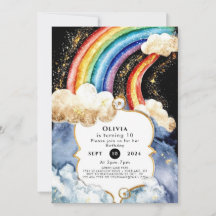 Celestial Boho Rainbow Birthday