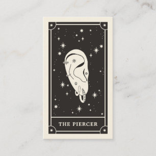 Celestial Boho Tarot Piercer Visitenkarte