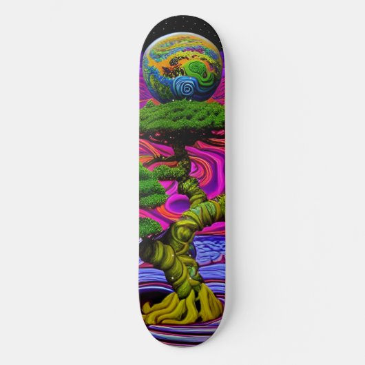 Celestial Bonsai Skateboard (Vorderseite)
