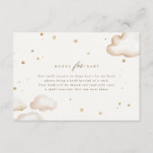Celestial Books for Baby Card Begleitkarte (Vorderseite)