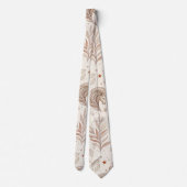 Celestial Botanical Pattern (1) Krawatte (Rückseite)