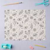 Celestial Botanical Pattern (3) Seidenpapier (Basteln)