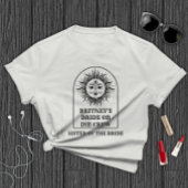 Celestial Brautparty Bride oder Die Stamm T-Shirt