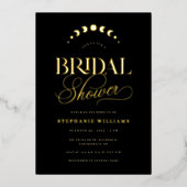 Celestial Brautparty Folieneinladung (Vorderseite)