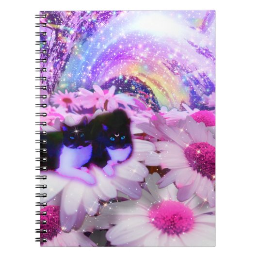 Celestial Brothers - Cat Notebook  Notizblock (Vorderseite)