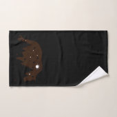 Celestial Brown Bear Badhandtuch Set (Handtuch)