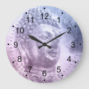 Celestial Buddha Große Wanduhr