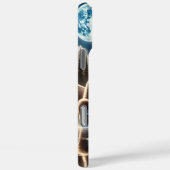 Celestial Buffaloes trinken unter Sternenhimmel Case-Mate iPhone Hülle (Rückseite / Rechts)